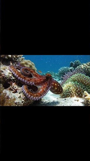 Mesmerizing Octopus ASMR 🐙 | Relaxing Underwater Ocean Sounds