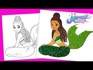 Mermaid Magic | Unleash Your Imagination: Your DIY Coloring Adventure!
