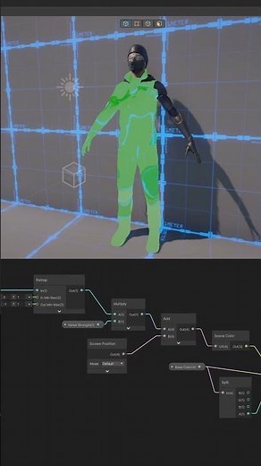 Making Metal Gear Solid's Stealth Camo in Shader Graph