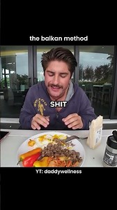 The balkan diet is insane☠️ ‪@daddywellness‬ #gym #bodybuilding #balkan