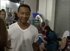 BEFORE THE 'SEXIEST MAN ALIVE' WAS MARRIED: Check out this video from 2008 when John Legend and then-girlfriend Chrissy Teigen attended the DNC in Denver for Barack Obama's nomination and used some celeb clout behind the scenes... Watch more: https://cbsloc.al/2QfxmNe | CBS New York