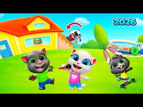 My Talking Tom Friends Update 2026 | New Pass New House 🧀🧀🧀