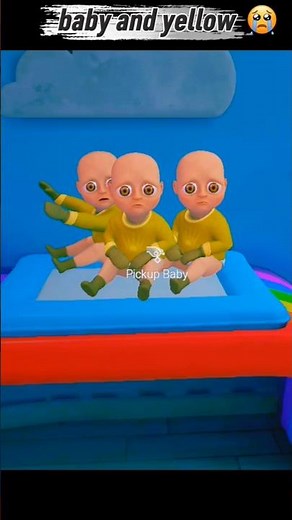 THE BETRAYAL! 💔👶 3Yellow Babies Trapped Me! Heartbreaking Emotional End #Shorts #TheBabyInYellowgame