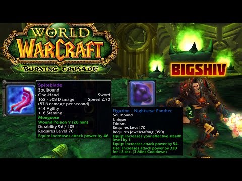 TBC Anniversary- Best Rogue PvP Gear And Talents Phase 1!