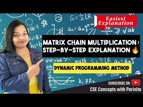 Matrix Chain Multiplication in DAA using Dynamic Programming in Hindi | MCM Example & Algorithm
