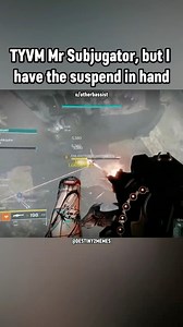 TYVM Mr Subjugator, but I have the suspend in hand | Destiny 2 Memes