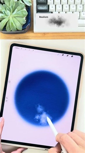 Procreate Clouds Tutorial #procreate #procreatetutorial #procreatepainting