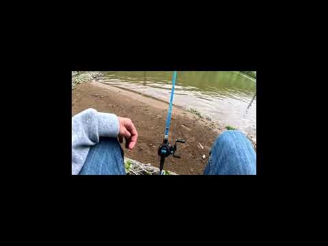 Catfishing at the allegheny river.