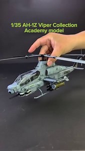 13K views · 1K reactions | 1/35 USMC AH-1Z Viper collection #ah1zviper #helicopter #ah1cobra #ah1zviper #iraqwar #usmc #usmclife #scalemodel #plasticmodel #militarymodel #chopper #prebuiltmodel #probuiltmodel #academymodels #modelkit #helicopter #modeling | Pro Built Model | Facebook