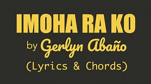 IMOHA RA KO by Gerlyn Abaño YouTube: https://www.youtube.com/watch?v=jy4VGWUbS_w Spotify: https://open.spotify.com/album/3l009QGx9PsjLvq8qjAML5 OBM (Original Bisaya Music) - Bisaya, English & Tagalog songs in any genre composed by Bisaya songwriters. #OBM #AbanteBisaya #SupportLocalTalents | Kuya Bryan