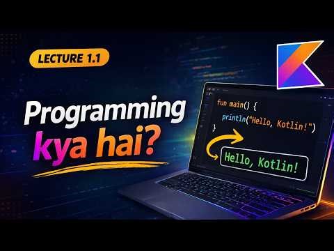 What is Programming? (Simple Explanation for Beginners in Hindi)