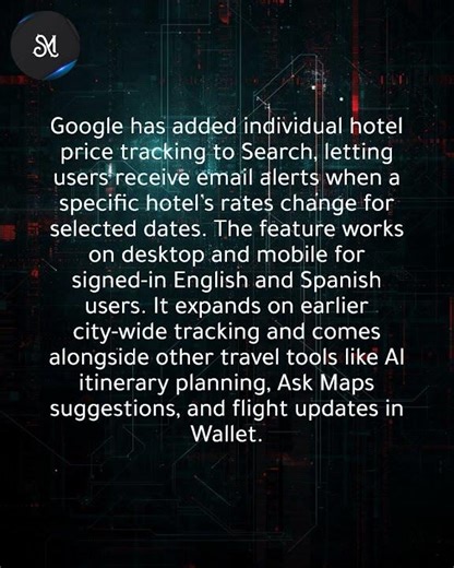 Google adds individual hotel price tracking in Search for easier summer travel planning