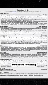 Follow me for more tips 👀💡 Why your resume isn’t getting interviews 😳💡 (If you need job search help: https://bit.ly/4m59GHA) #Wonsulting #JobTips #CareerAdvice #CareerHelp #LinkedIn #LinkedInTips #Interview #InterviewTips #JobHelp #Resume #ResumeTips | Jonathan Javier