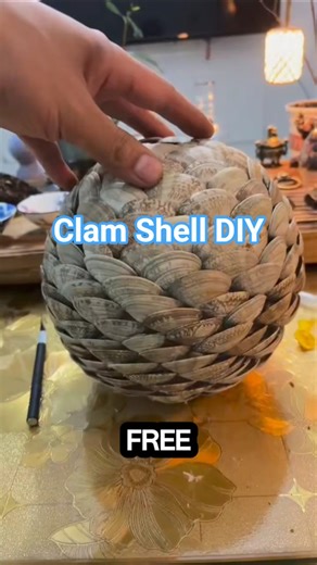 STOP Throwing These Away! 🐚✨ | Clam Shell DIY