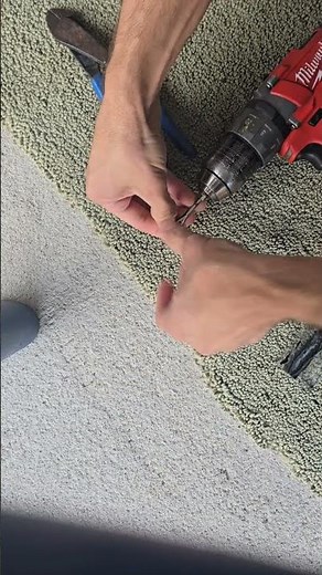 plugging a tire the easy way Slime drill plug kit.