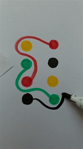 What color do you like? together.🟡 🔴 🟢 ✨ #colors #satisfying #art #shorts