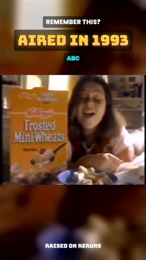 Frosted Mini-Wheats - 1993 TV Commercial #Shorts
