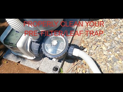 How to PROPERLY Disassemble & Clean Your Filter Basket | Intex Sand Filter