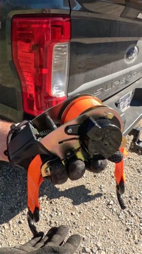 Easiest Retractable ￼ Ratchet Strap EVER! #shorts |#smartstraps | #automobile | #offroad