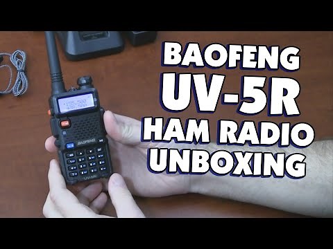 Baofeng UV-5R Amateur Radio Unboxing