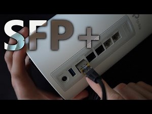 SFP+ modules/transceivers 📶 Very high-speed fiber or copper connectivity for individuals