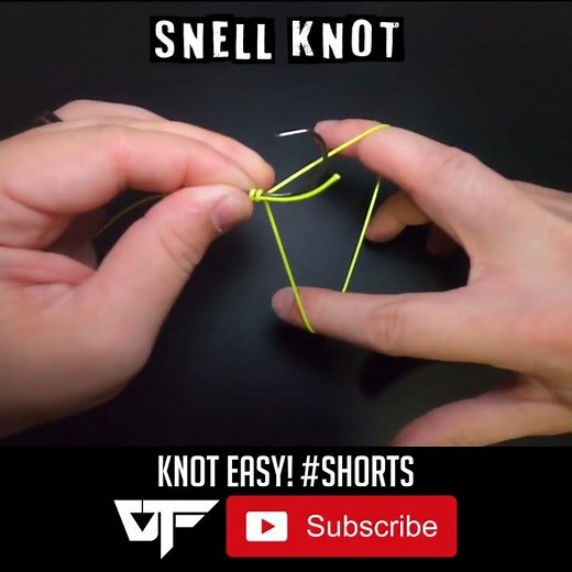How to Tie a SNELL KNOT! | Knot Easy! #Shorts | Fishing Knot Tutorial
