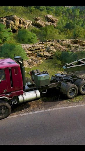 Transporting a Caterpillar in Snowrunner Season 12