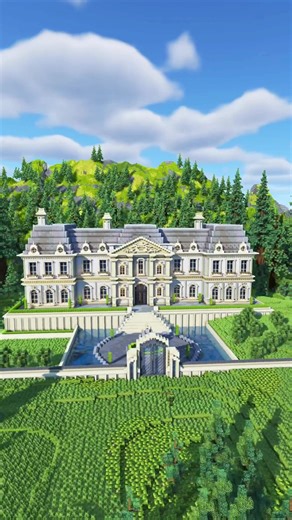 New château, build with @Paintergigi @Minecraft | GraySun #minecraft #mcpe #minecraftserver #foryou