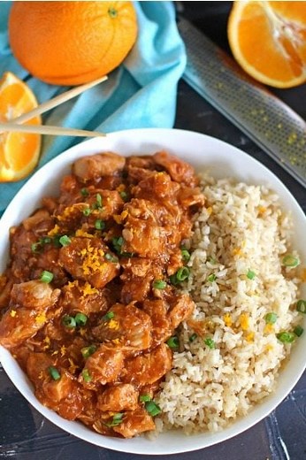 Instant Pot Orange Chicken Recipe - 30 Minutes [Video]