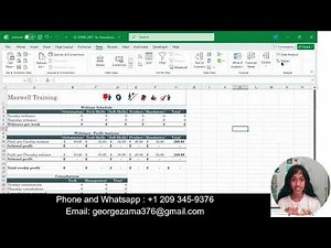 SAM Project 1a Excel Module 09 | Shelly Cashman Excel 2019 Module 9 SAM Project 1a Maxwell Training