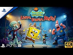 SpongeBob SquarePants: Lights, Camera, Pants! - PS5™ Gameplay [4K 60FPS]