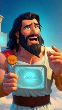 Zeus Gets Logged Out by AI 🤖⚡ | Greek Mythology Funny Animation #Shorts