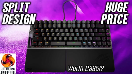 ASUS ROG Falcata review – is this £335 split keyboard worth it?