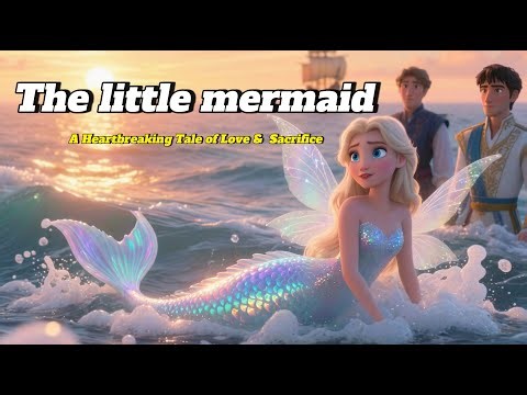 The little mermaid🧜‍♀️✨ | A Heartbreaking Tale of Love & Sacrifice #fairytalestory #fairytale