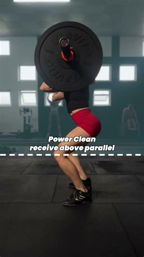 Squat clean vs power clean
