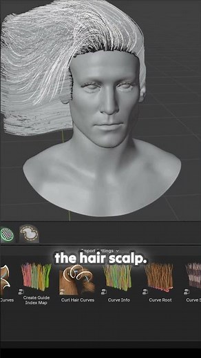MetaHuman Hair FAST! Guides → Full Hair in Seconds| Unreal + Blender