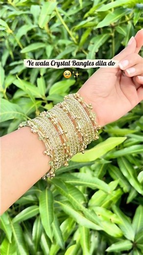 Green Glass & Crystal Bangles Under ₹200 💚✨ Meesho Bangle Set | Affordable Festive Jewellery