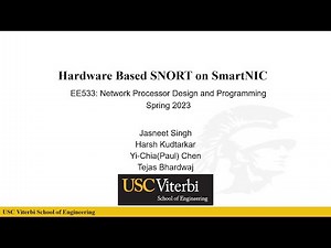 EE533 Final Project Video Presentation