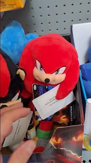 Sonic the Hedgehog 3 Movie New Plush Toys at Walmart