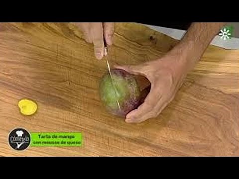 How to peel a mango