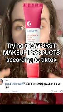 REVIEWING BAD MAKEUP PRODUCTS: GLOSSIER LIP BALM 👄