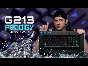 ¿Teclado RESISTENTE AL AGUA? Logitech G213 Prodigy - Unboxing/Review