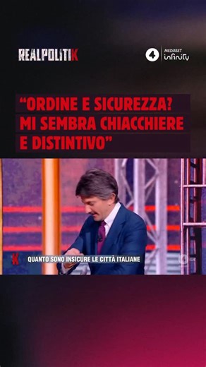 Città insicure, Sandra Amurri a #Realpolitik: “Più che ordine e sicurezza mi sembra chiacchiere e distintivo” | Realpolitik TV