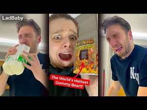 Pranking Dad with the World's Hottest Gummy Bear 🤣🌶️