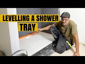 How to level a shower tray like a PRO
