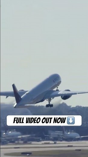 The Delta Spirit” Rockets Out of ATL! | Delta A350-900 Powerful Takeoff 🔥🛫