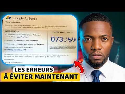 Évitez Ces Erreurs qui Détruisent vos Chaînes Youtube pour AdSense