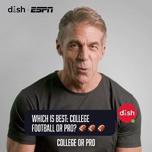 15K views · 27 reactions | The good news is, you don't have to choose.  You can access all your football, all in one place with DISH! Watch #NFLKickoff tonight at 8:40pm ET, and get ready for another exciting weekend of college football on ESPN. | DISH | Facebook