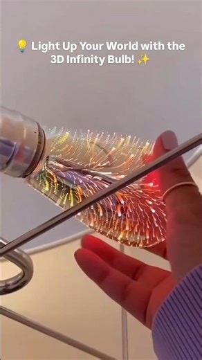 Link in description 👇This 3D Infinity Bulb Will Blow Your Mind! ✨ #Shorts.