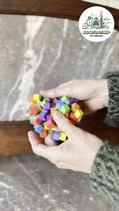 These revolutionary cubes that stick together but are not sticky....